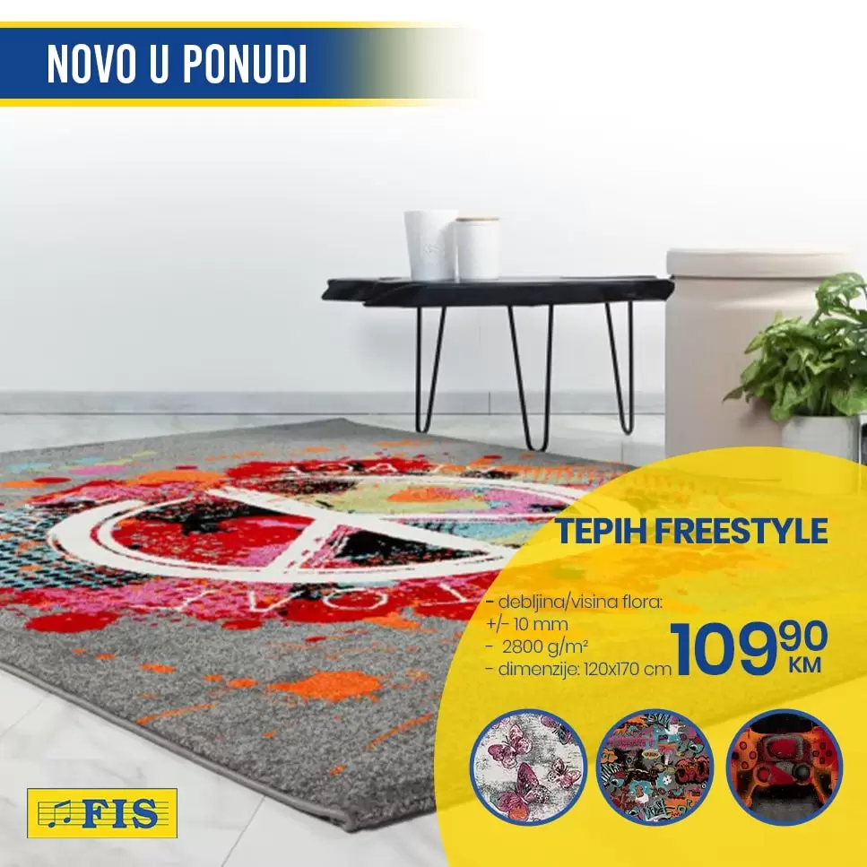 TEPISI I STAZE Novo u Fis ponudi! 
