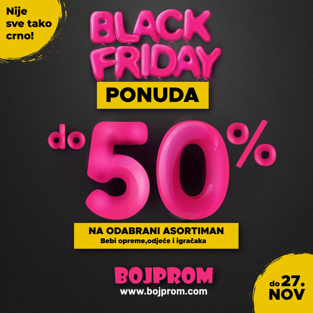 Bojprom Black Friday - Bojprom Crni Petak novembar 2022