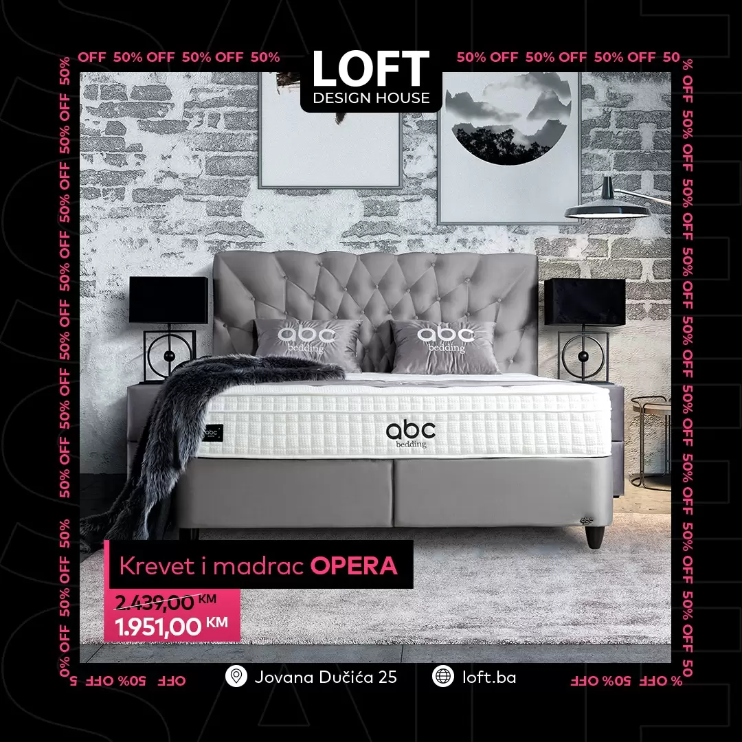 LOFT Design House Crni Petak 2022