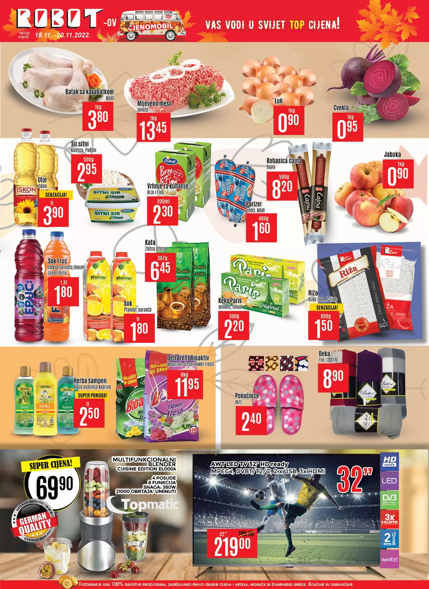 Robot vikend akcija 18-20.11.2022.