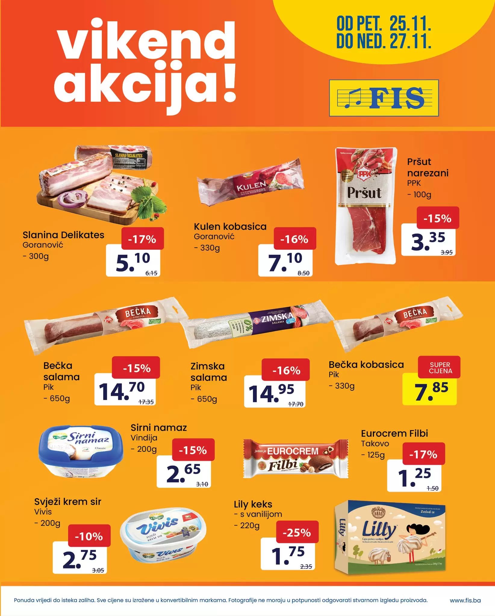 Fis vikend akcija 25-27.11.2022. 