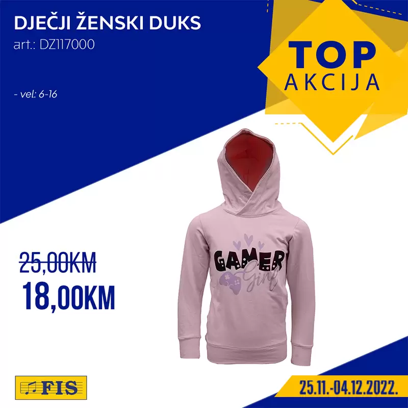 Fis TOP AKCIJA za TOP artikle 25.11-4.12.2022.