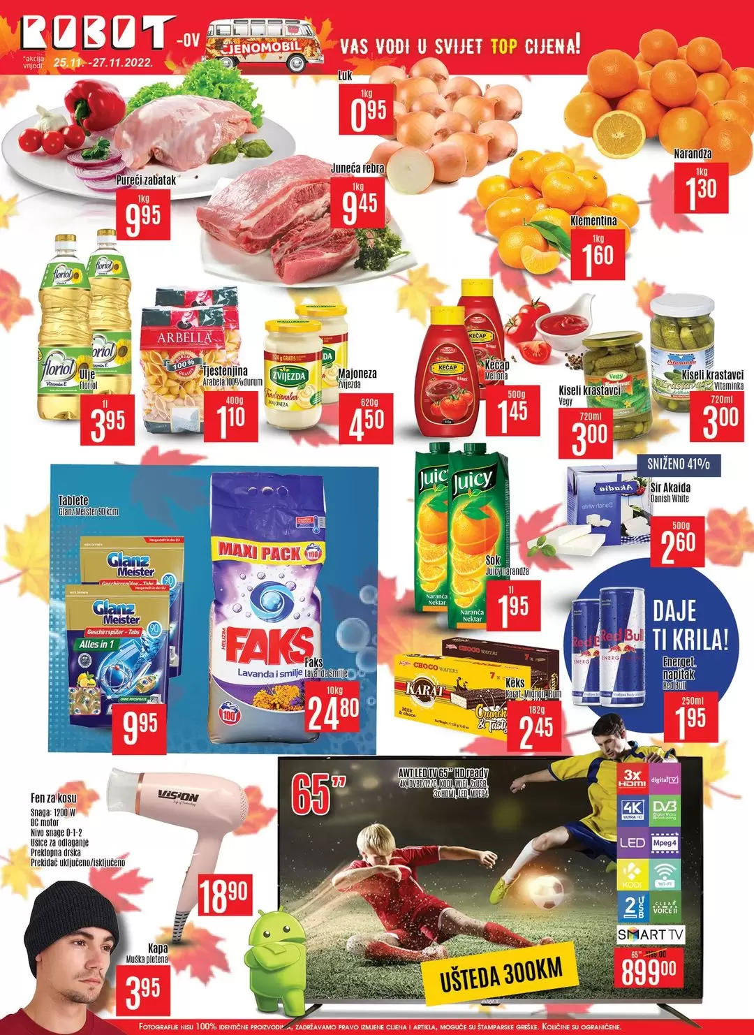 Robot vikend akcija 25-27.11.2022.