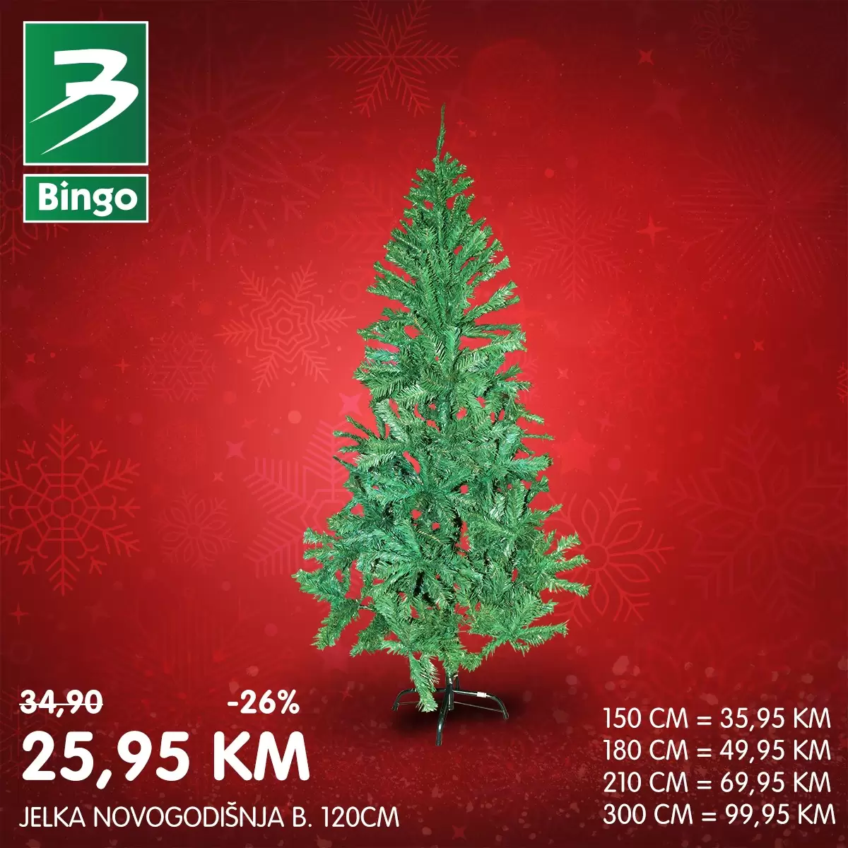 Bingo SNIŽENJE JELKI ~ decembar 2022