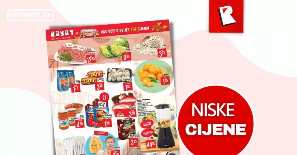 Robot akcija za početak sedmice 28-30.11.2022.