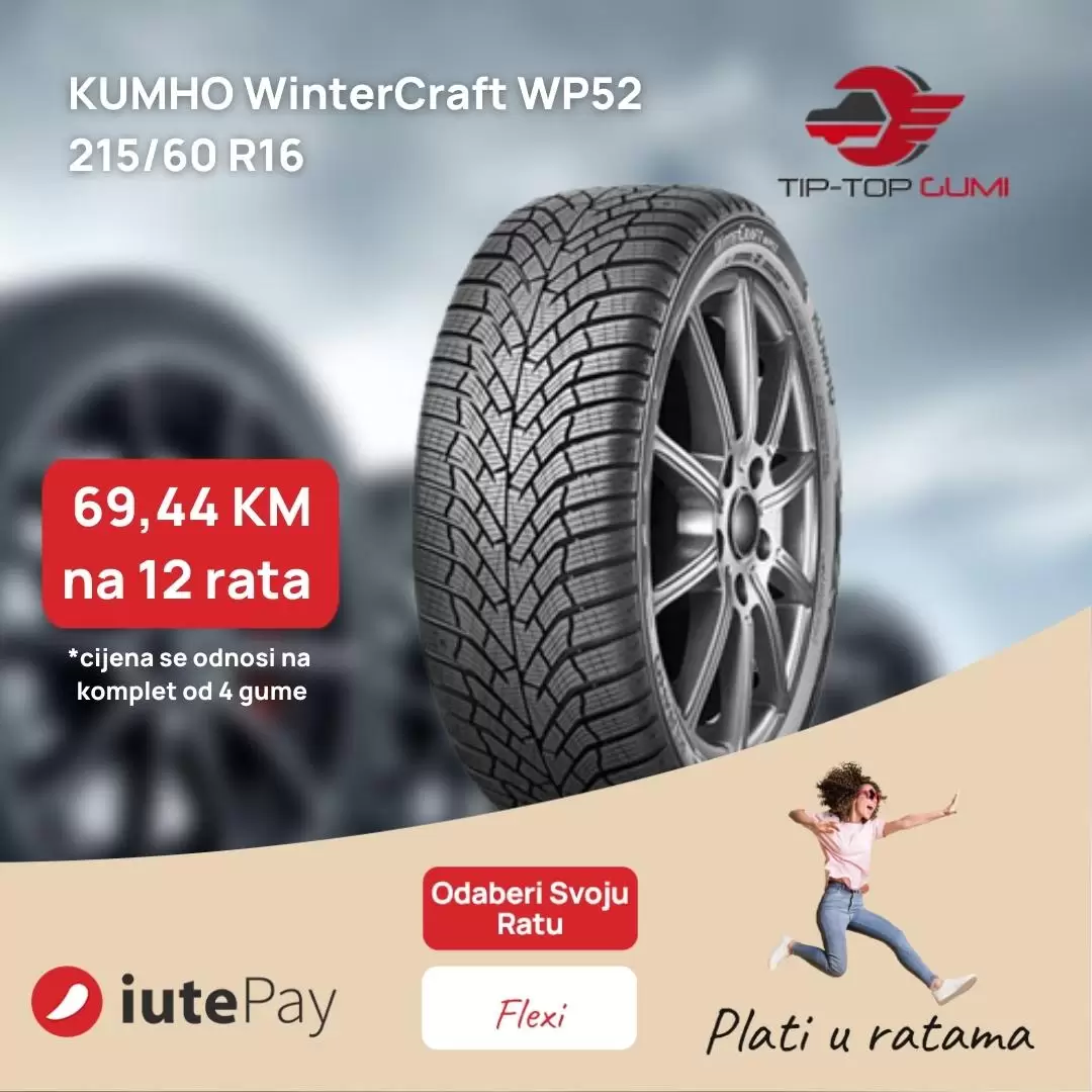 iutePay ZIMSKE GUME novmbar 2022 KUPOVINA NA RATE