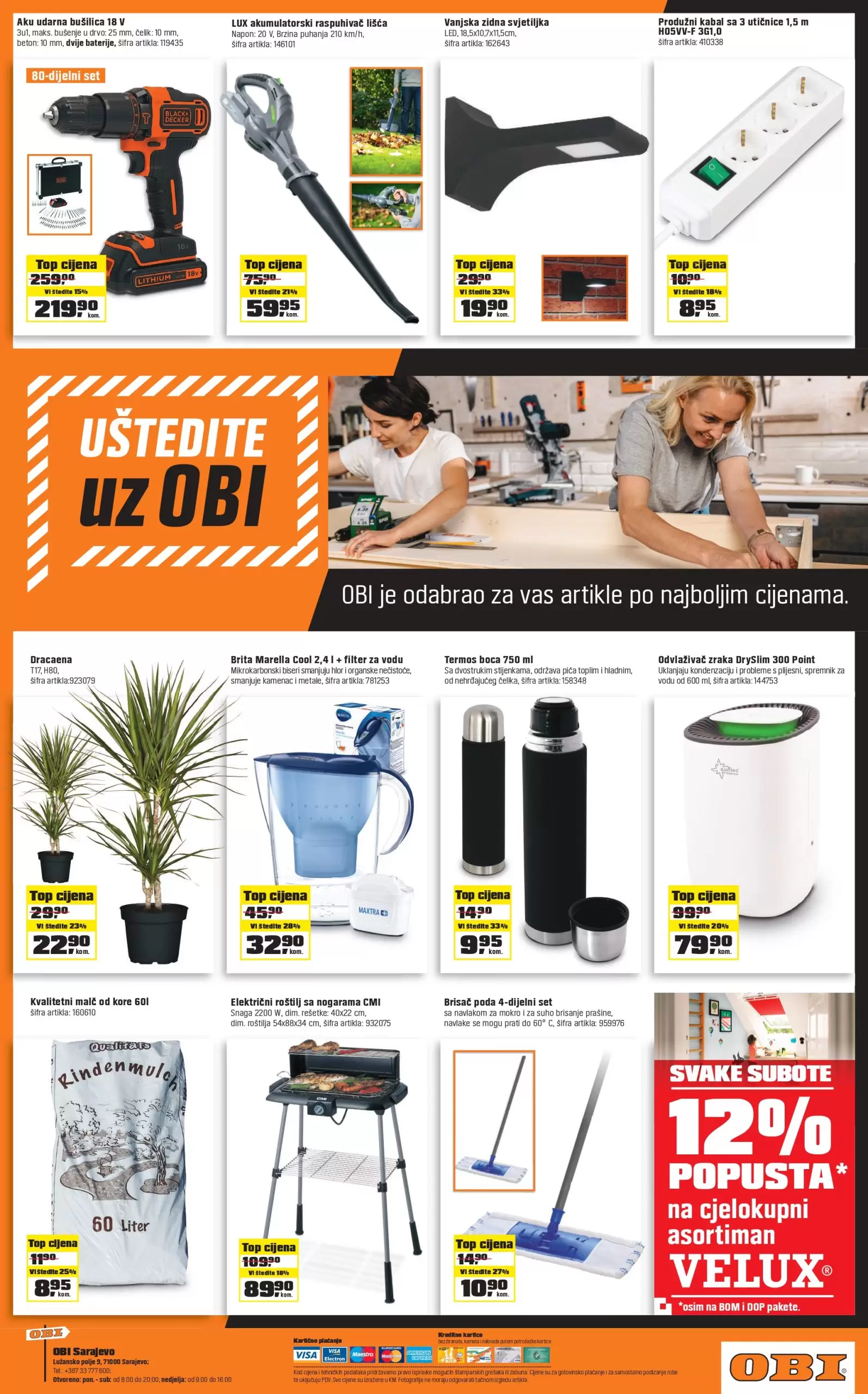 OBI Sarajevo katalog 7-20.11.2022.