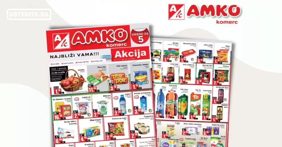 Amko vikend akcija 17-21.11.2022.