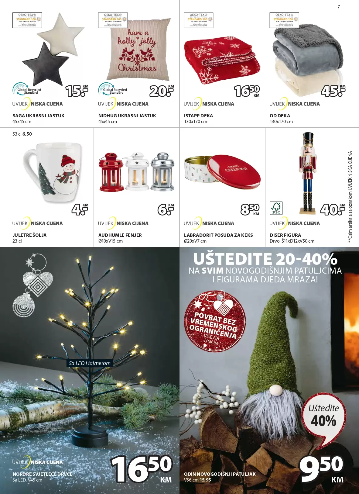 Jysk katalog NOVOGODIŠNJE SNIŽENJE 3-16.11.2022.