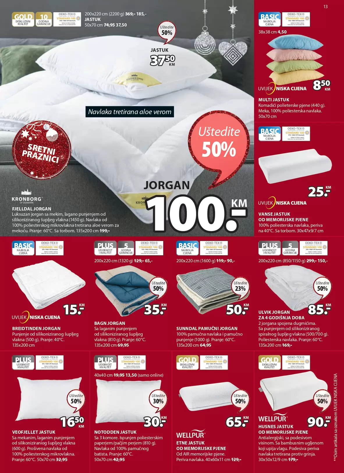 Jysk katalog NOVOGODIŠNJE SNIŽENJE 3-16.11.2022.