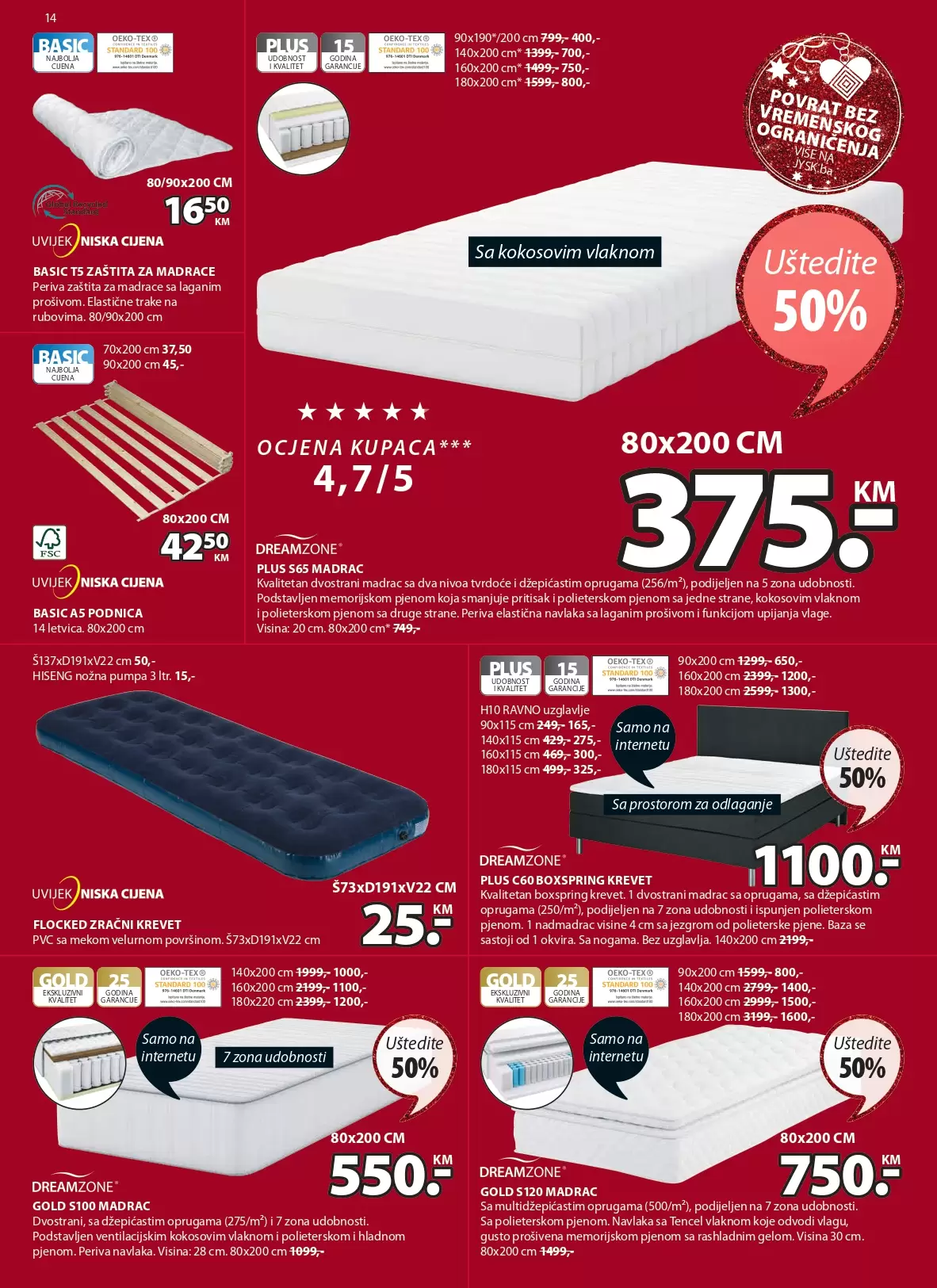 Jysk katalog NOVOGODIŠNJE SNIŽENJE 3-16.11.2022.