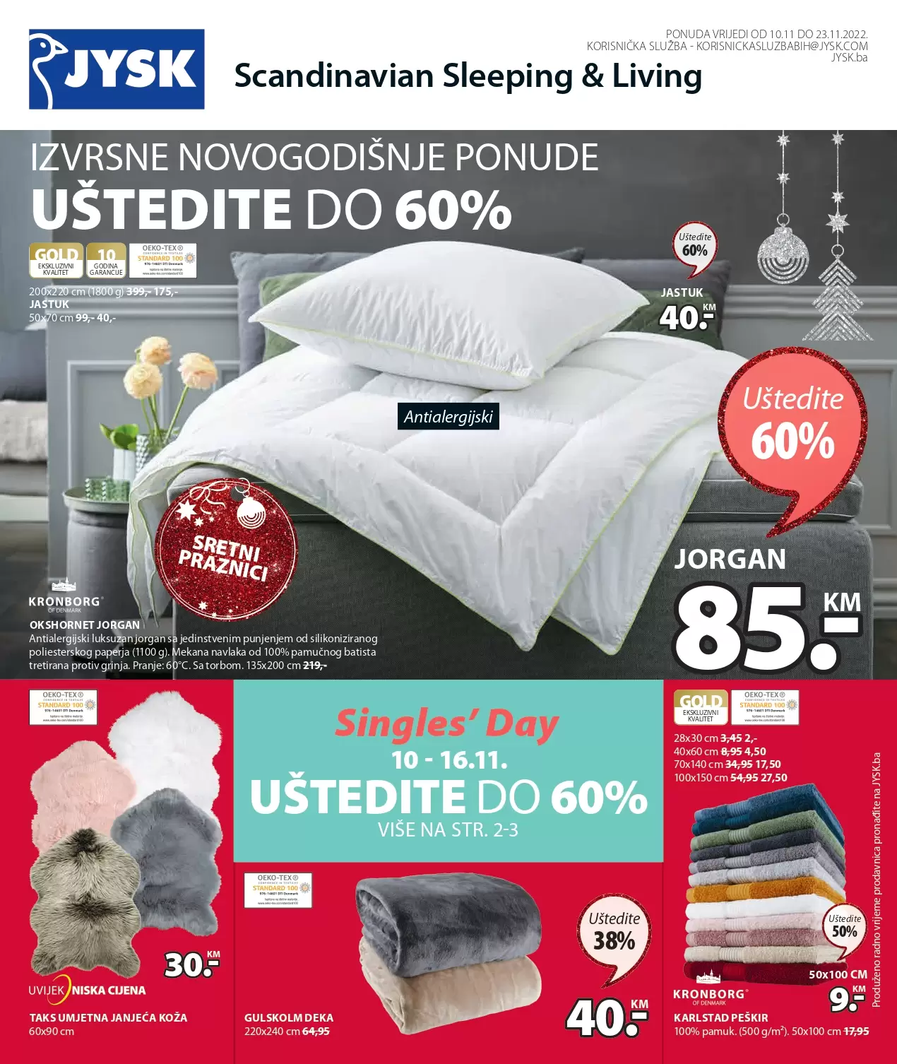 Jysk katalog SINGLES' DAY 10-23.11.2022.