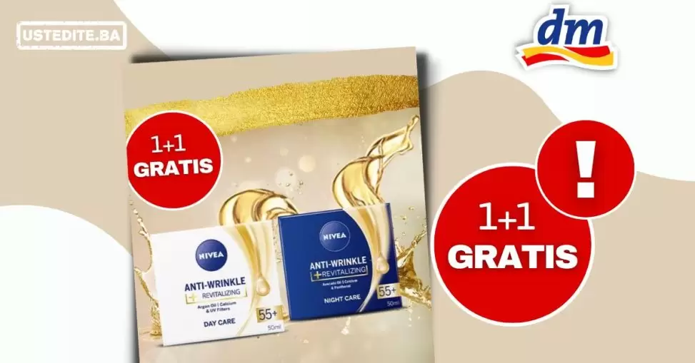 dm Nivea 1+1 GRATIS - novembar 2022 -DO ISTEKA ZALIHA