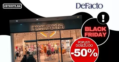 DeFacto BiH Black Friday – DeFacto BiH Crni petak ~ novembar 2022