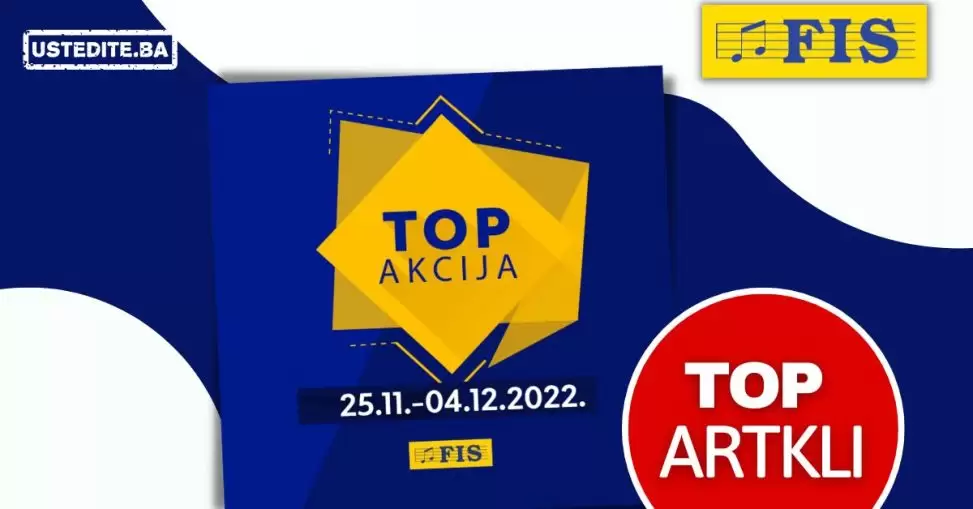 Fis TOP AKCIJA za TOP artikle 25.11-4.12.2022.