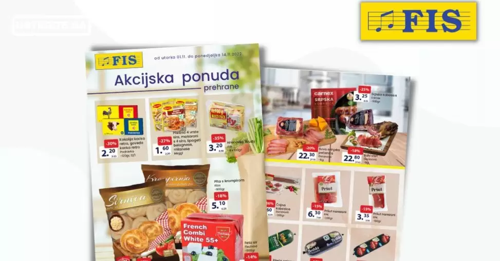 FIS katalog NOVEMBAR 2022 - akcija sniženja 1-14.11.2022.