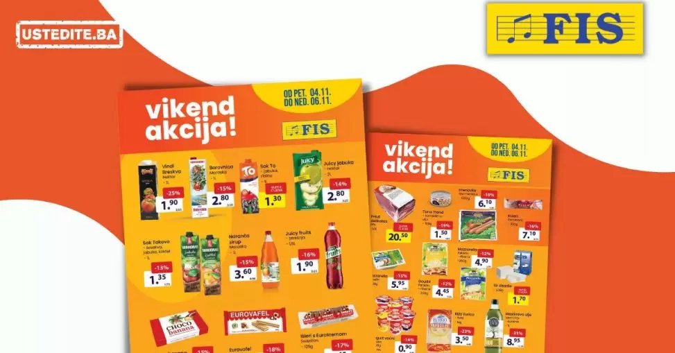 Fis vikend akcija 4-6.11.2022.