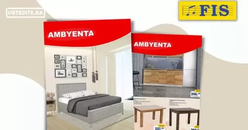 Ambyenta namještaj NOVEMBAR 2022 - akcija namještaja 1-21.11.2022.