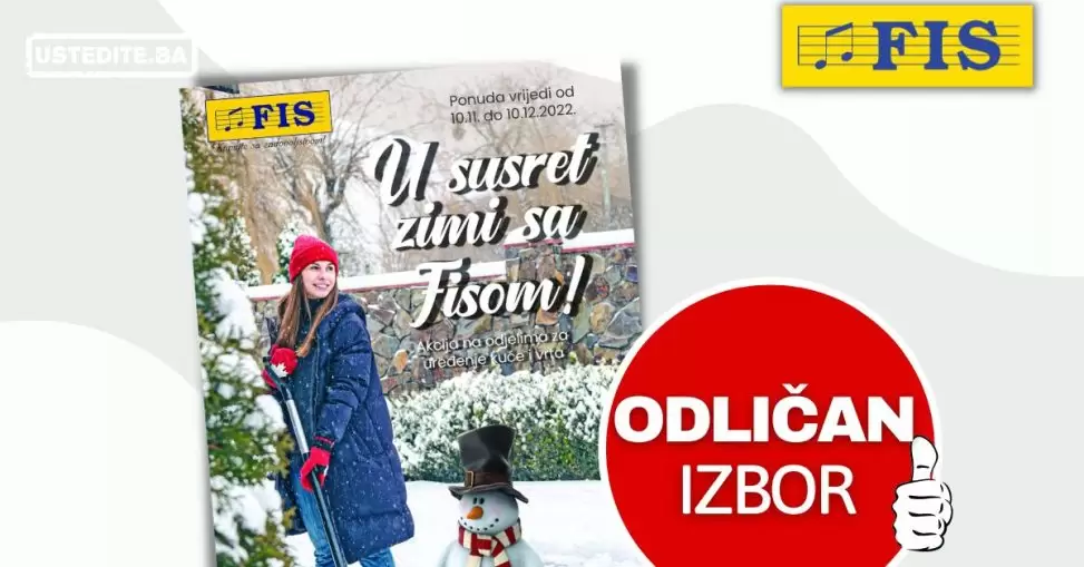 Fis katalog SVE ZA ZIMU - akcija sniženja 10.11-10.12.2022.