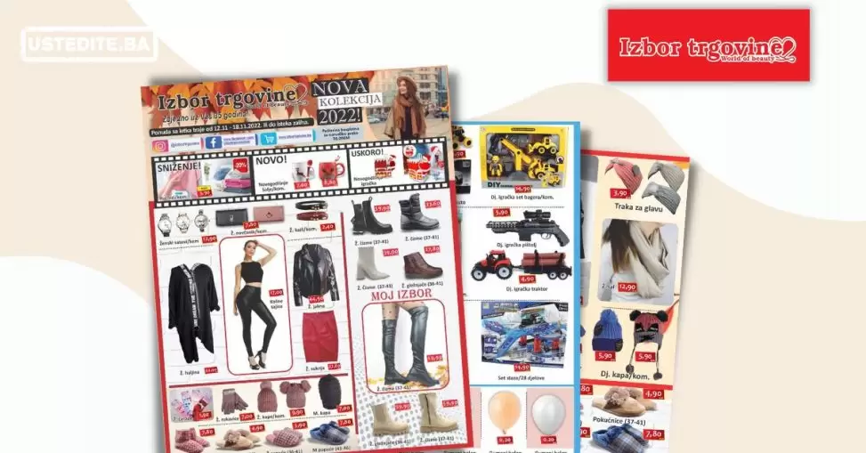 Izbor trgovine katalog NOVEMBAR - akcija 12-18.11.2022.