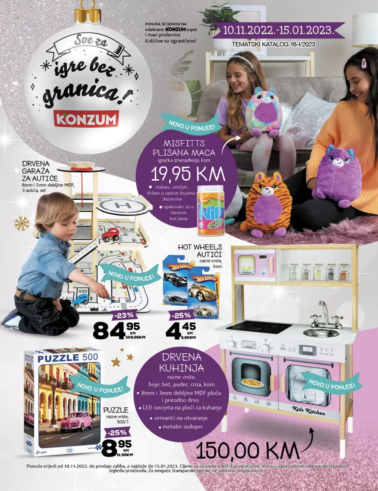 KONZUM katalog igračaka 10.11.2022-15.01.2023.