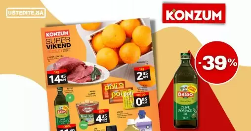 Konzum vikend akcija 17-20.11.2022.
