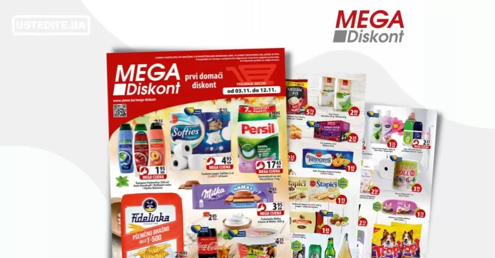 Mega Diskont katalog NOVEMBAR 2022 - akcija 3-12.11.2022.