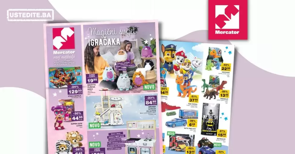 Mercator katalog IGRAČKE 10.11.2022.-15.1.2023.