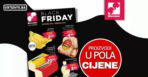 Mercator Crni Petak - Mercator Balck Friday 24-27.11.2022.