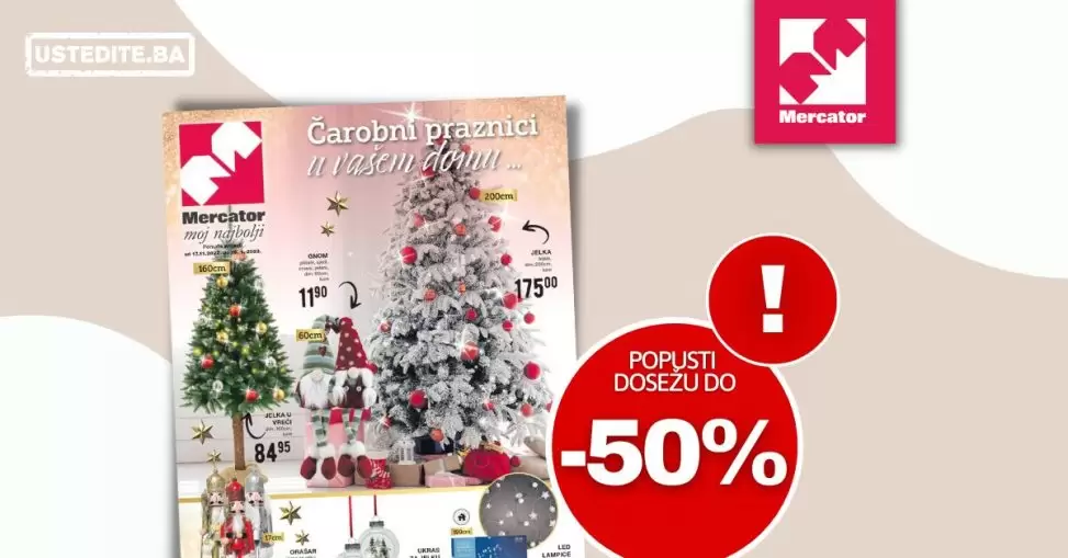Mercator katalog ~ Praznična akcija 17.11.2022-15.1.2023.