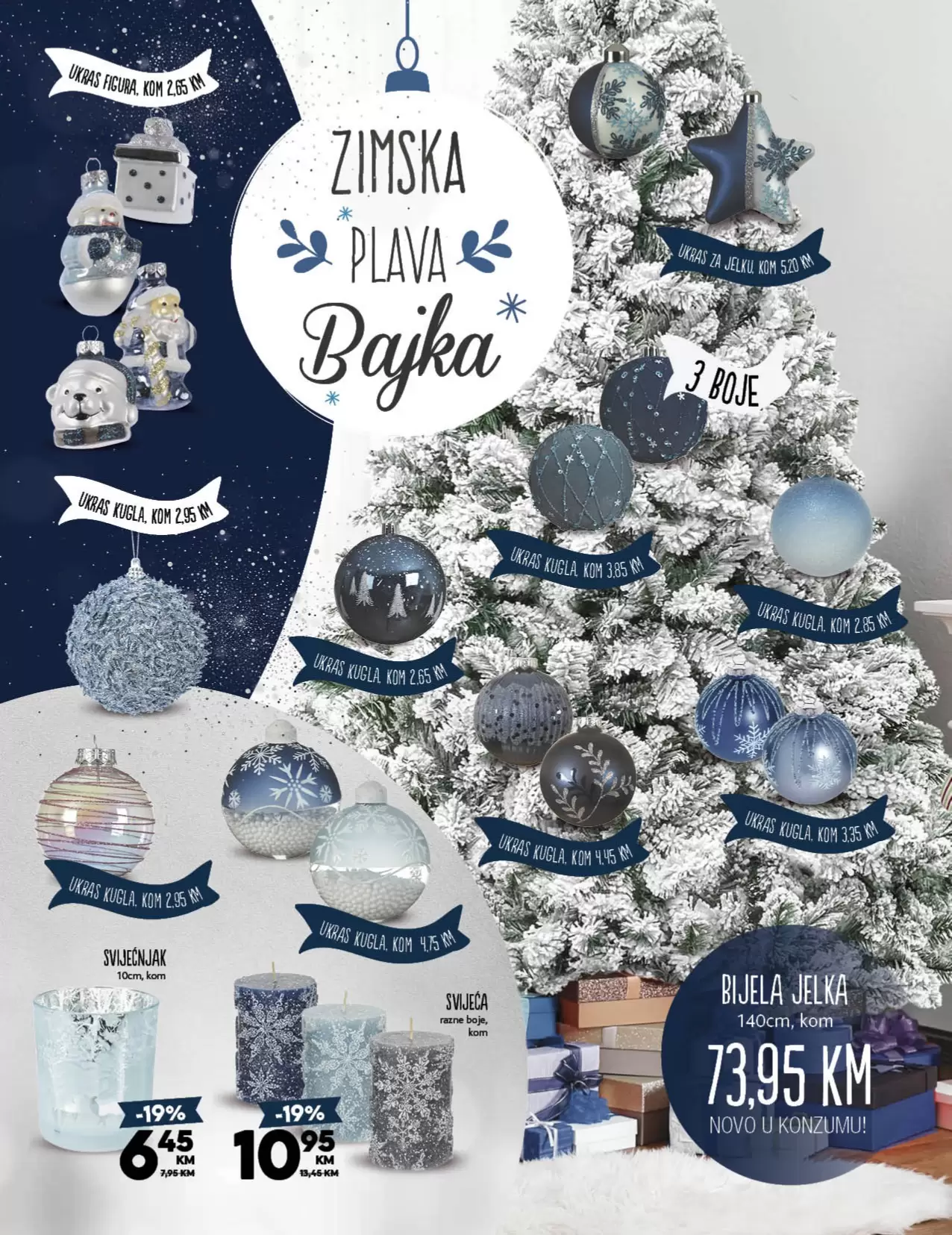 Konzum katalog Najljepši praznici/blagdani u vašem domu! 17.11-15.01.2023.