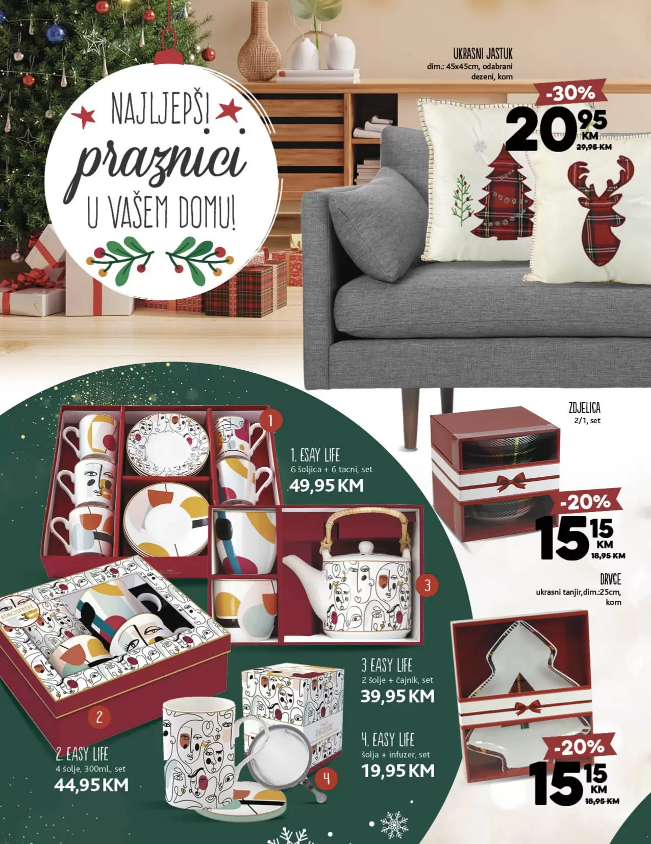 Konzum katalog Najljepši praznici/blagdani u vašem domu! 17.11-15.01.2023.
