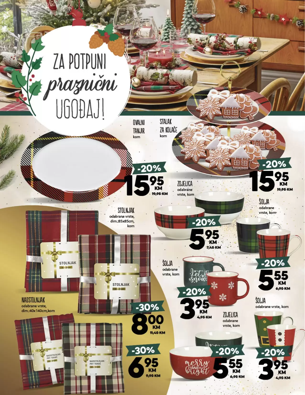 Konzum katalog Najljepši praznici/blagdani u vašem domu! 17.11-15.01.2023.