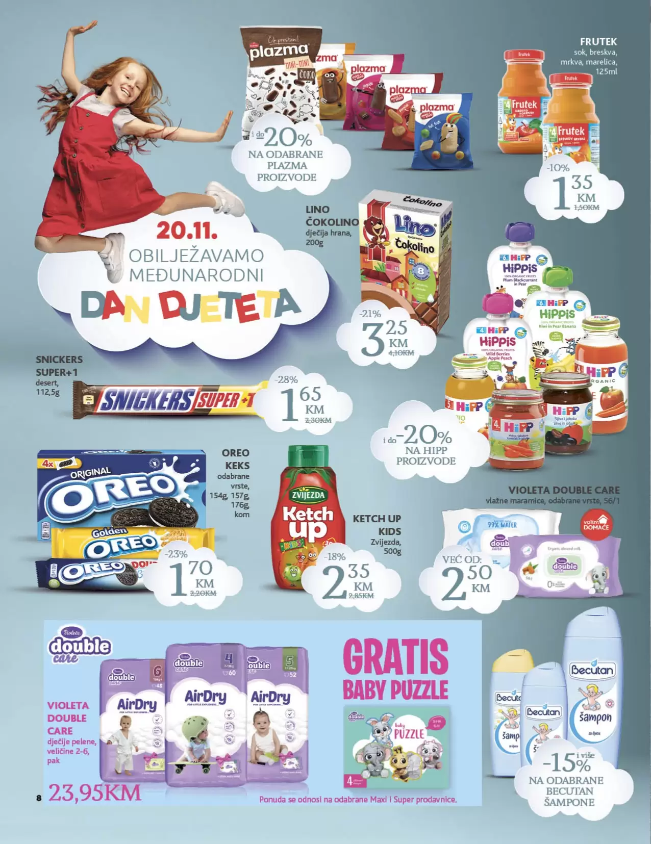 Konzum katalog SNIŽENJE do 50% - akcija 7-20.11.2022.