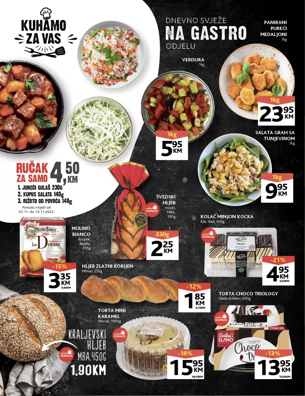 Konzum katalog SNIŽENJE do 50% - akcija 7-20.11.2022.