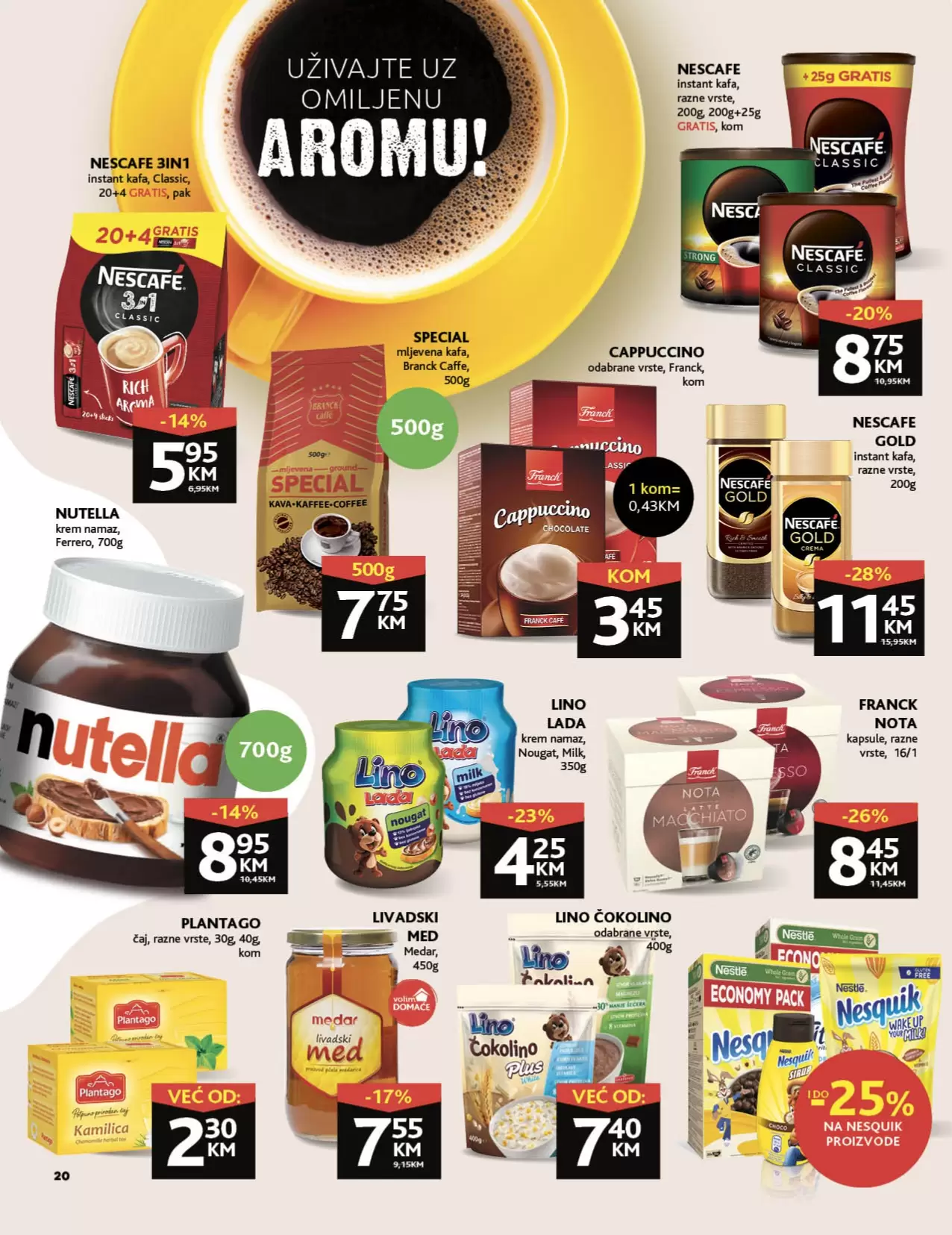 Konzum katalog SNIŽENJE do 50% - akcija 7-20.11.2022.