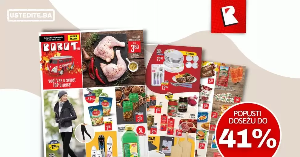 Robot katalog SNIŽENJE do 41% akcija 4-13.11.2022.