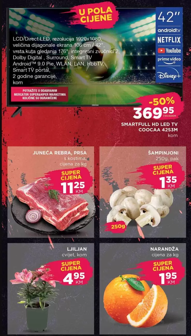 Mercator Crni Petak - Mercator Balck Friday 24-27.11.2022. 