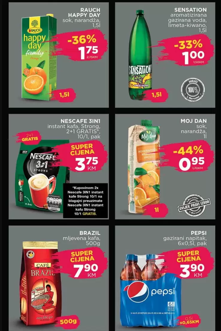 Mercator Crni Petak - Mercator Balck Friday 24-27.11.2022.