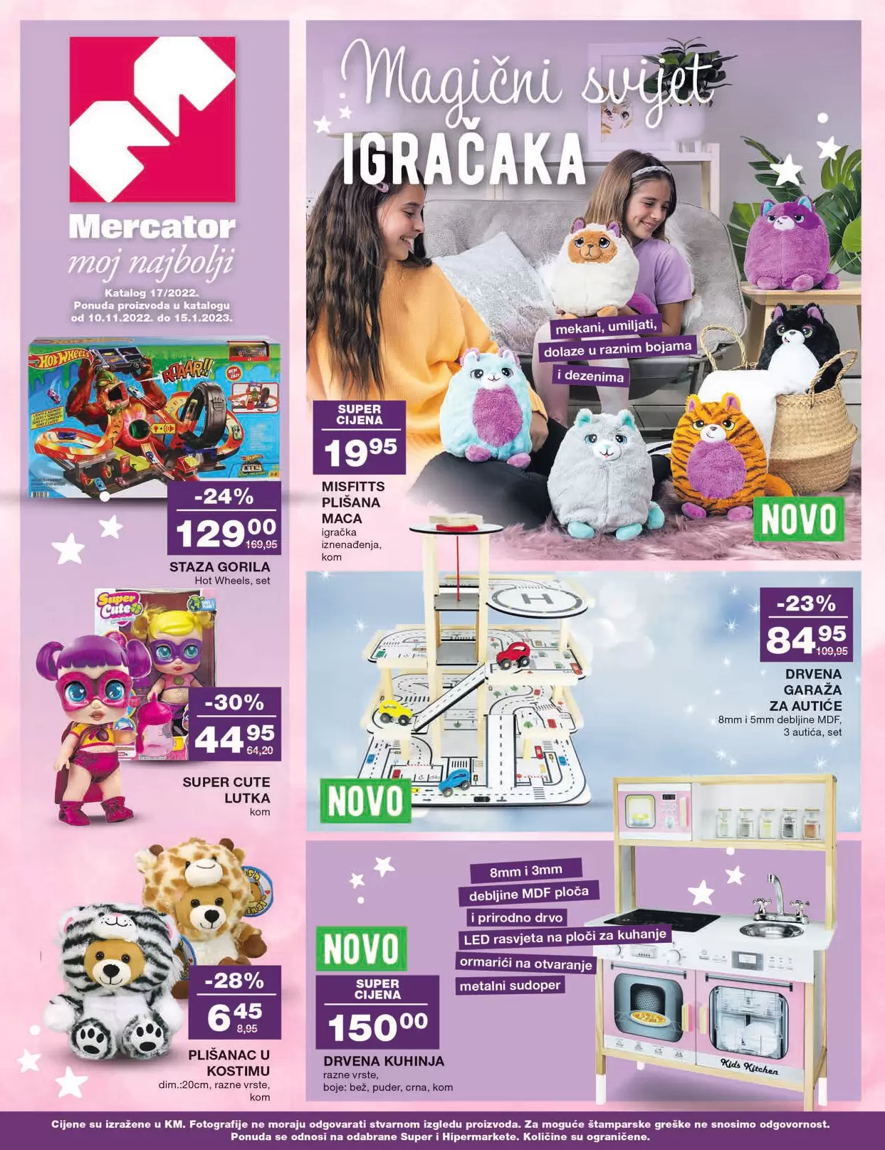Mercator katalog IGRAČKE 10.11.2022.-15.1.2023.