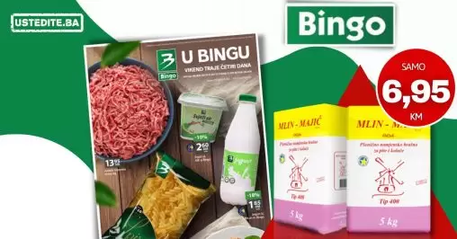 Bingo vikend akcija SNIŽENJE do 40% -katalog 10-13.11.2022.