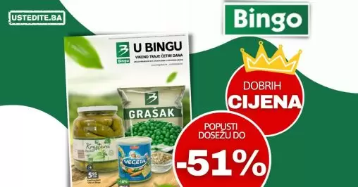 Bingo vikend akcija 17-20.11.2022.
