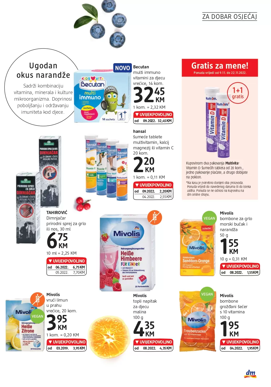 dm Katalog UVIJEKPOVOLJNO -dm sniženje 9-22.11.2022.