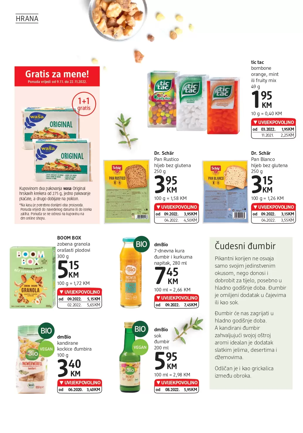 dm Katalog UVIJEKPOVOLJNO -dm sniženje 9-22.11.2022.