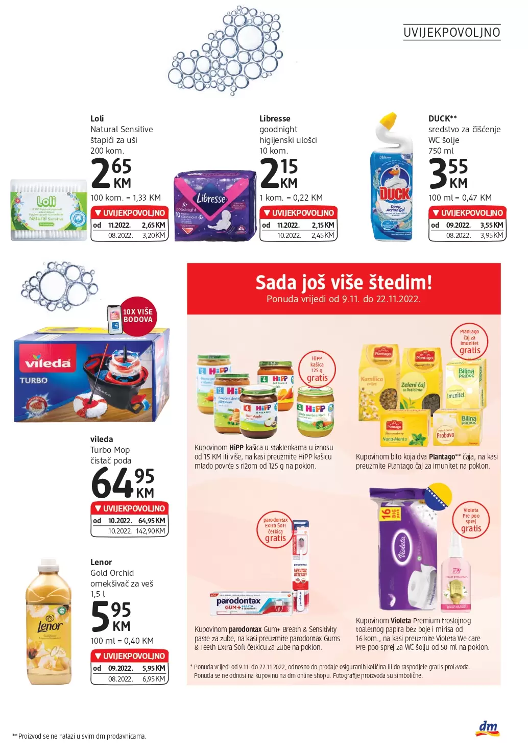 dm Katalog UVIJEKPOVOLJNO -dm sniženje 9-22.11.2022.