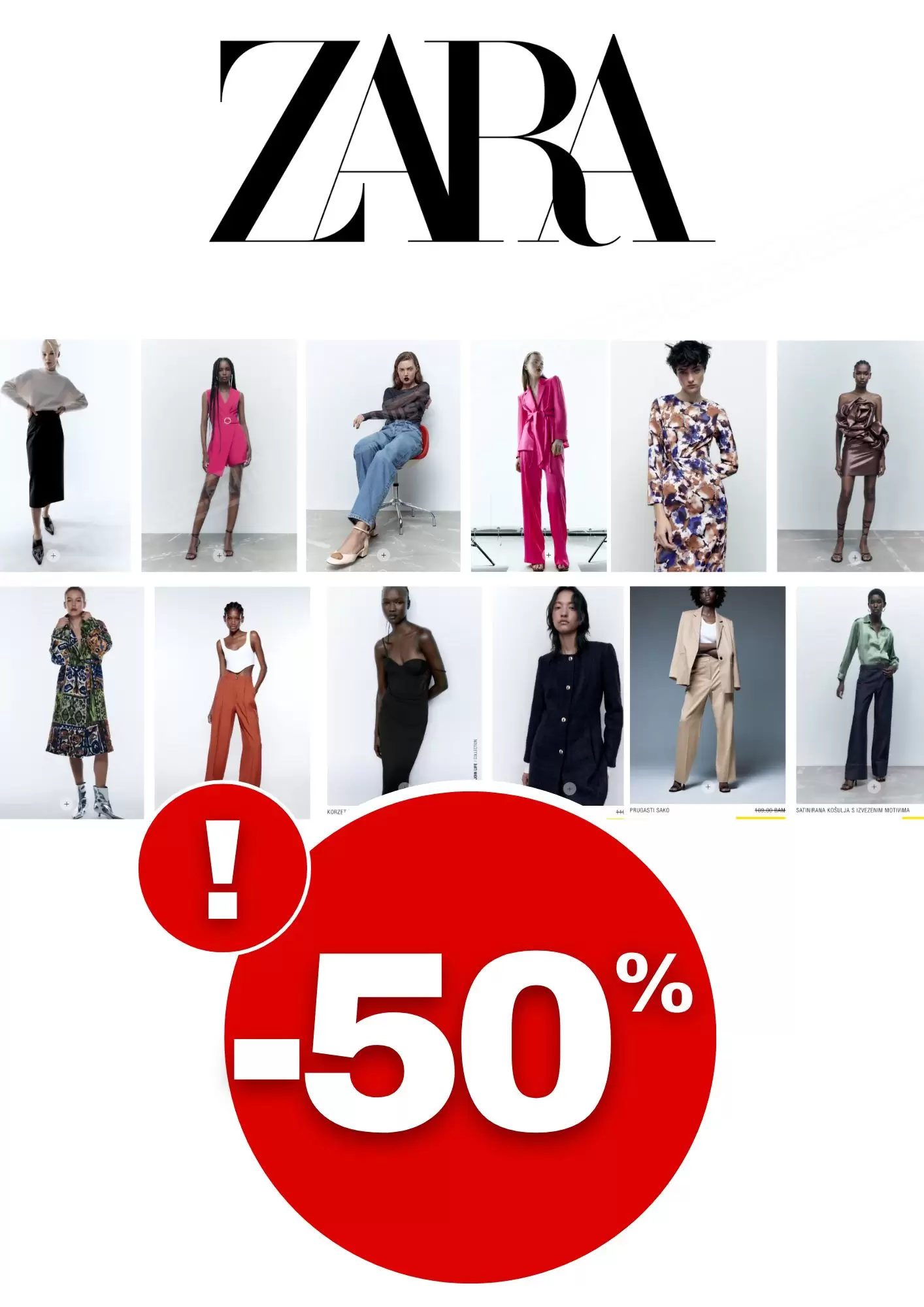 Zara BiH SNIŽENJE do -50%!