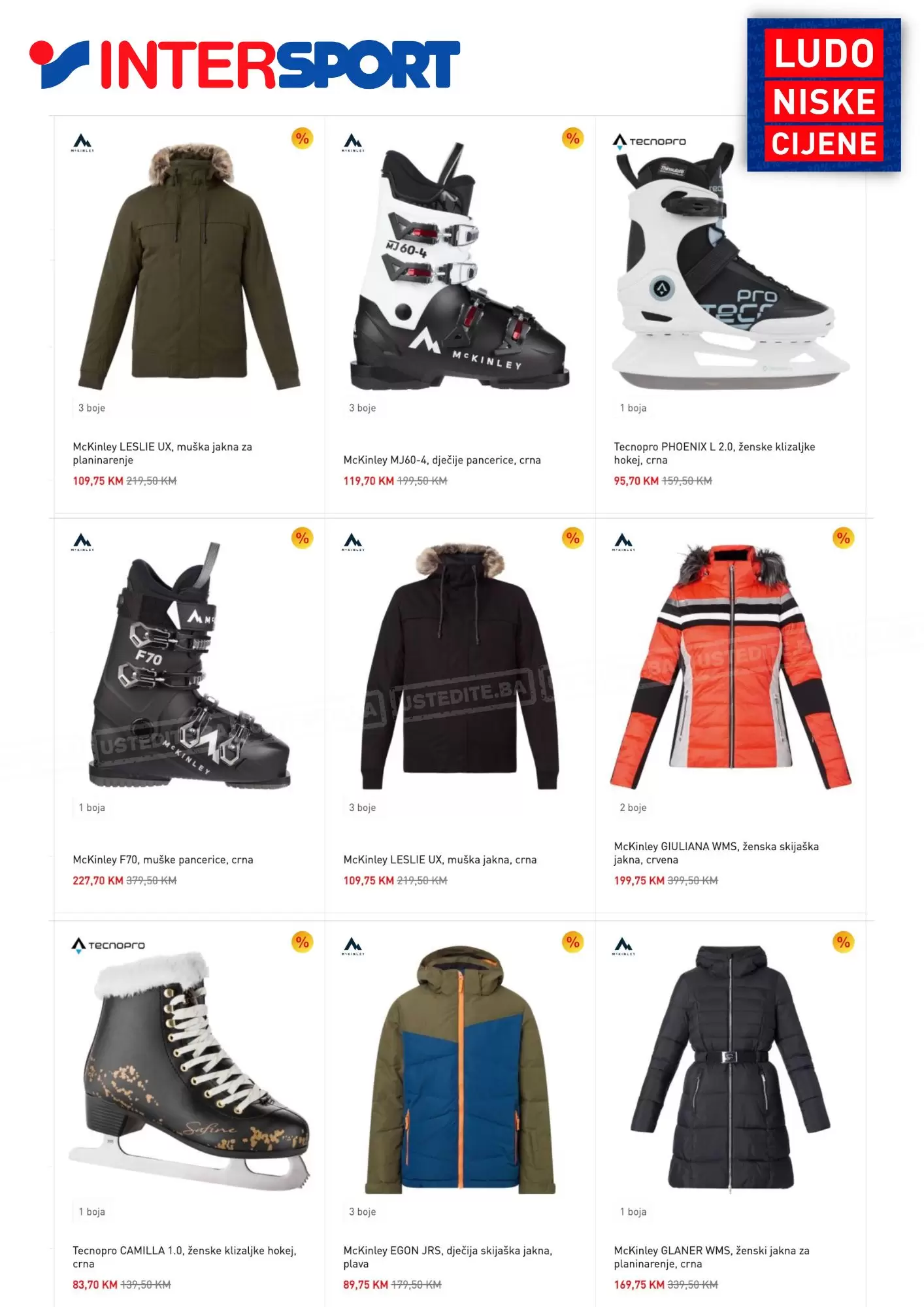 Intersport BIH LUDO NISKE CIJENE