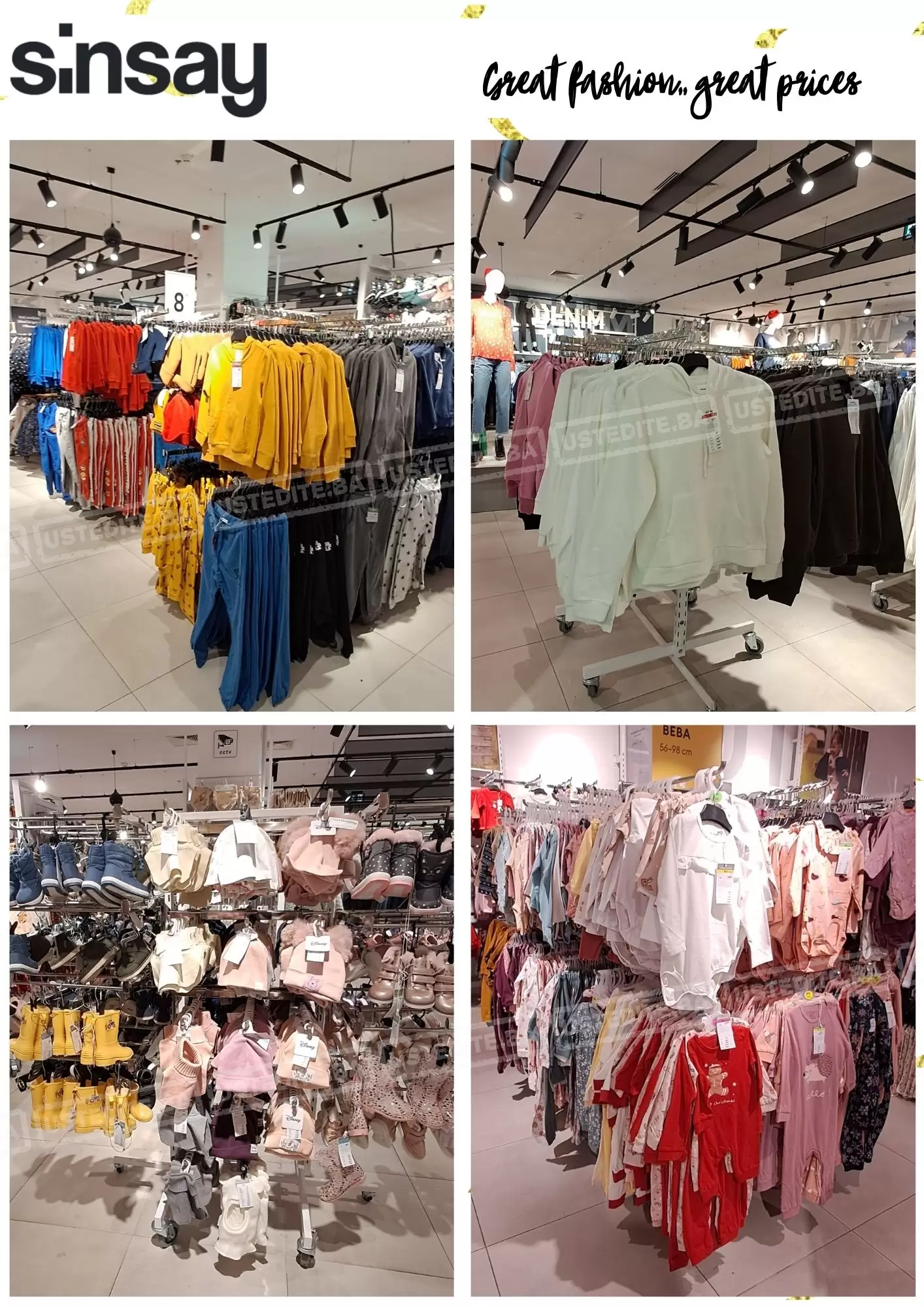 Sinsay BiH - Pogledajte šta vas očekuje u trgovinama