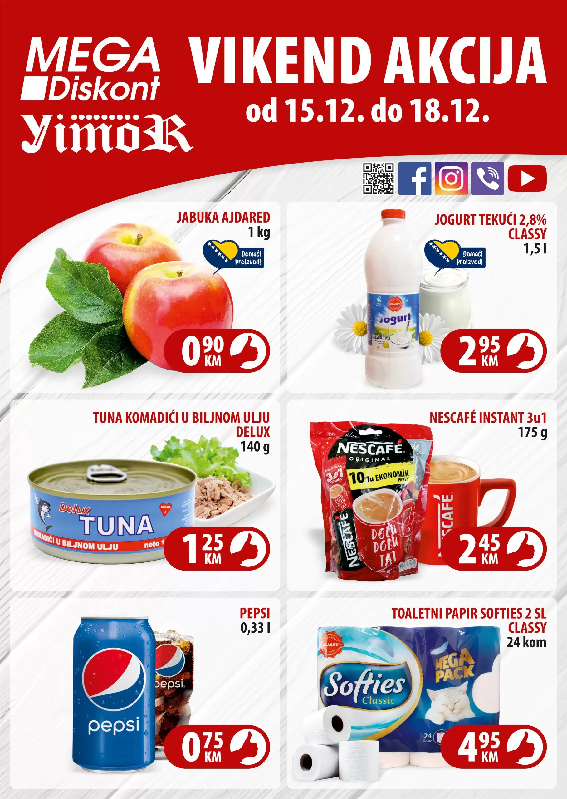 Mega Diskont vikend akcija 15-18.12.2022.