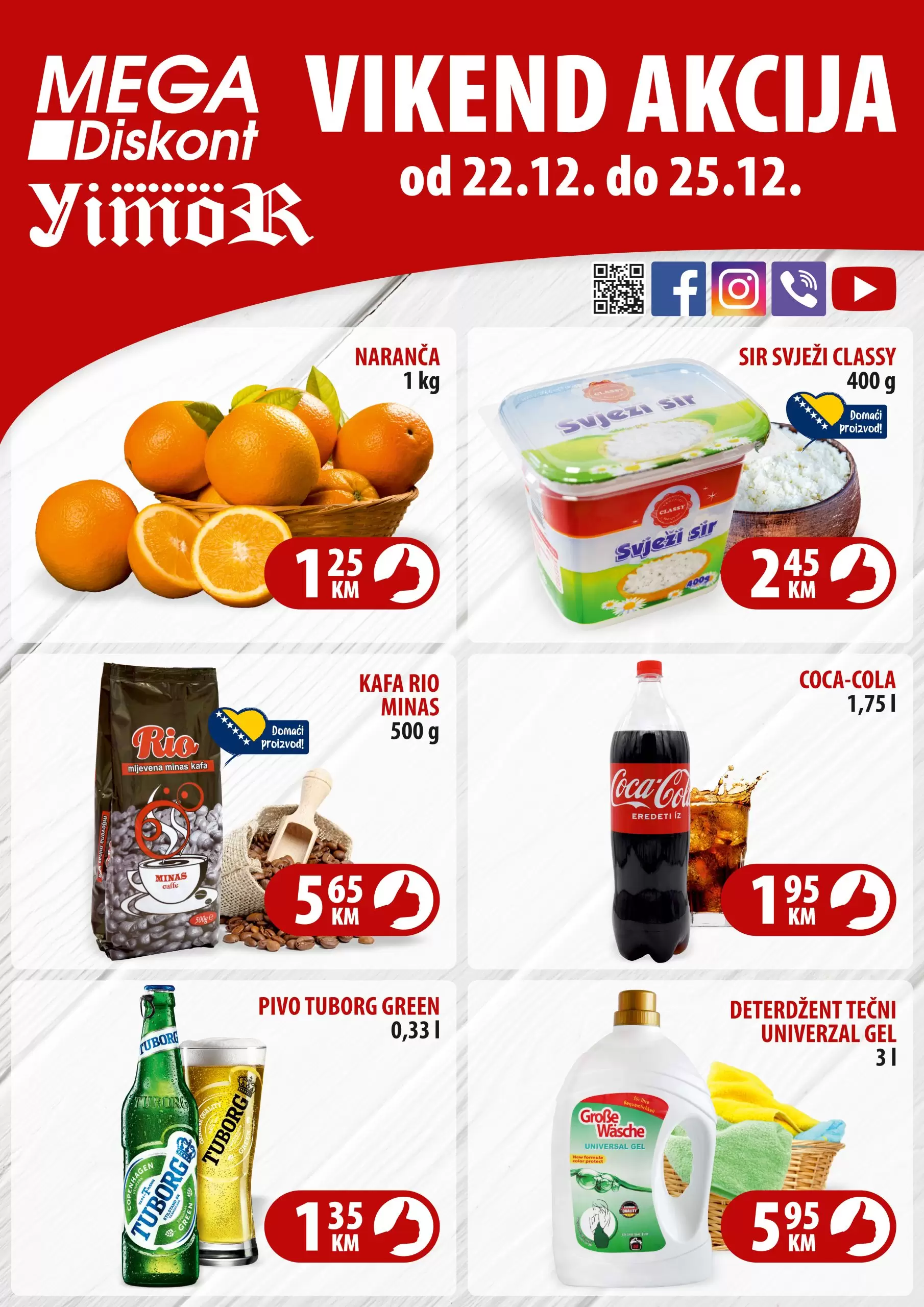 Mega Diskont vikend akcija 22-25.12.2022.